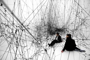 Tomas Saraceno, "On Space Time Foam." 